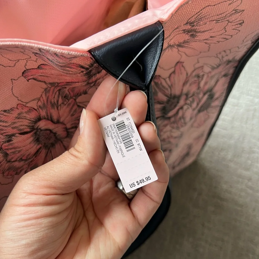 Victoria’s Secret Canvas Floral Tote